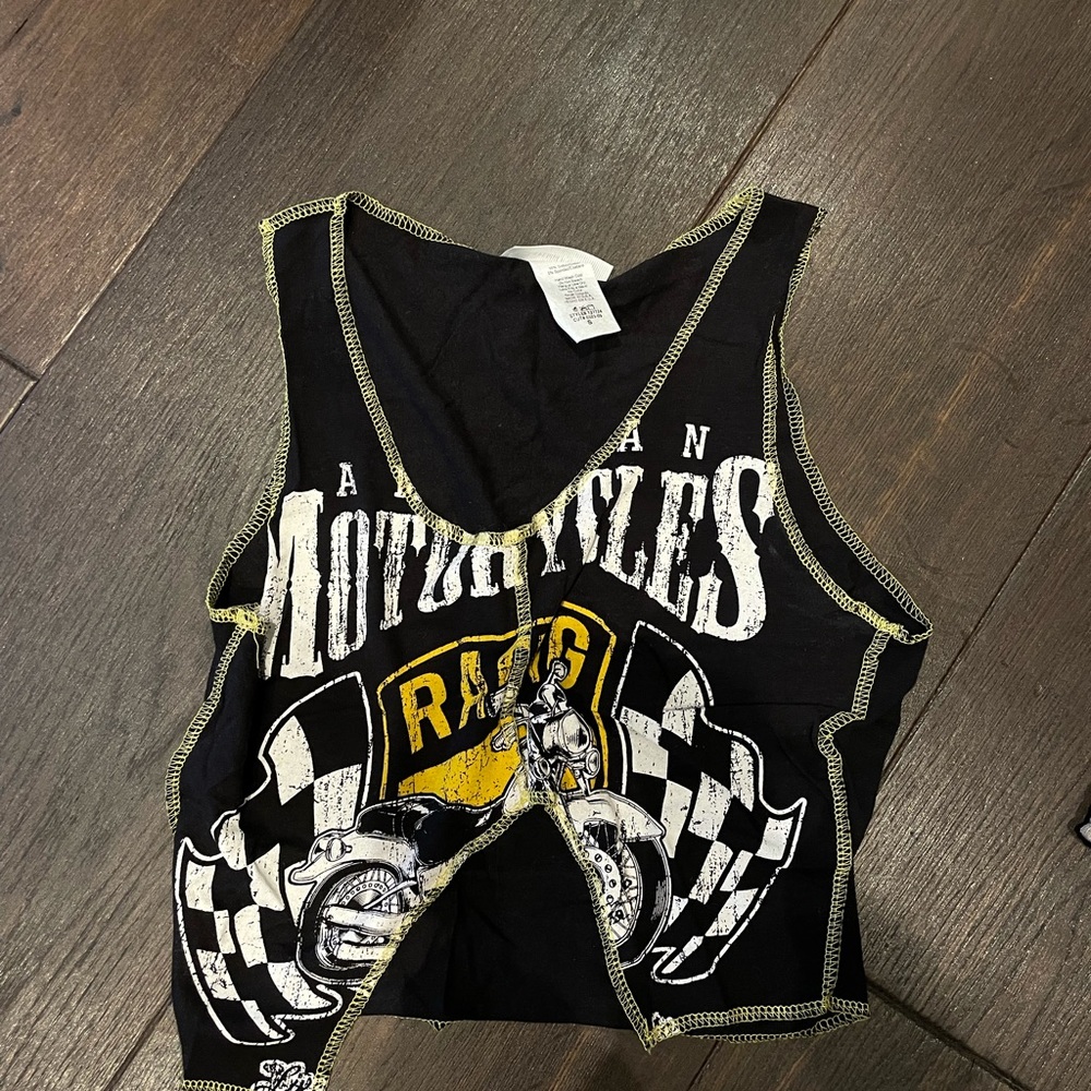 Vintage black tank